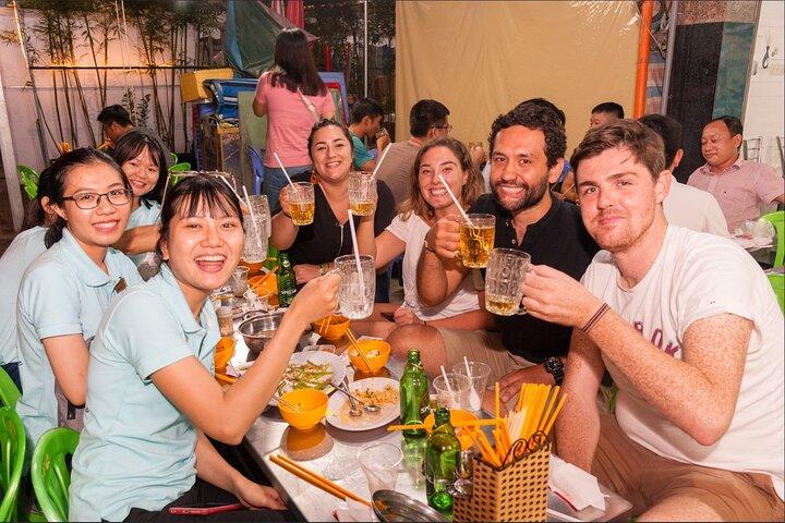 Night Food Tour in Saigon By Scooter