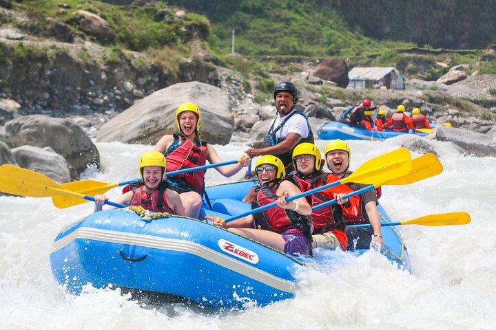 Half Day Pokhara White Water River Rafting with Hotel Transfers
