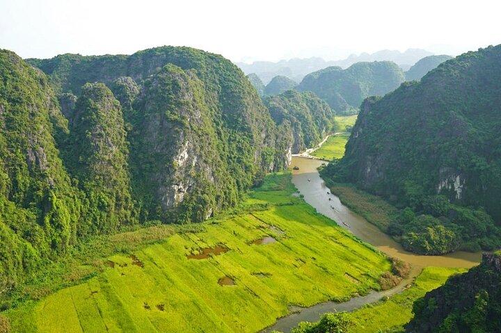Full Day Trip to Bai Dinh Pagoda to Van Long or Thien Ha Grotto
