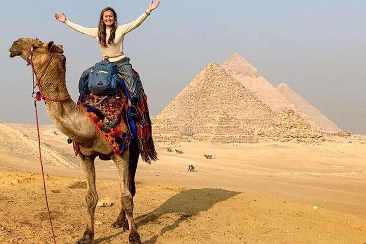 Tour to Pyramids and The Grand Museum (GEM)from Cairo