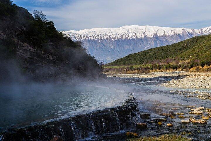 From Saranda: Permet Thermal Baths & Langarica Canyon Experience