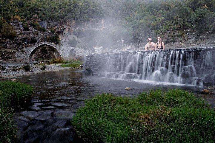 From Saranda: Permet Thermal Baths & Langarica Canyon Experience