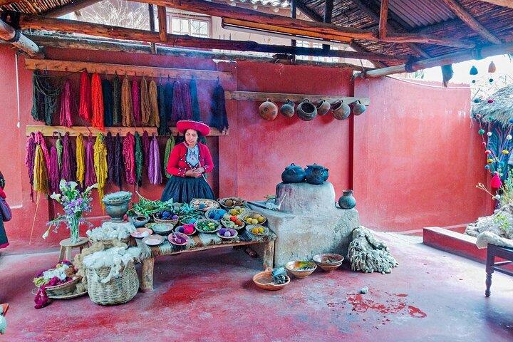From Cusco: Moray, Maras Salt Mines & Chinchero Weavers Half-Day