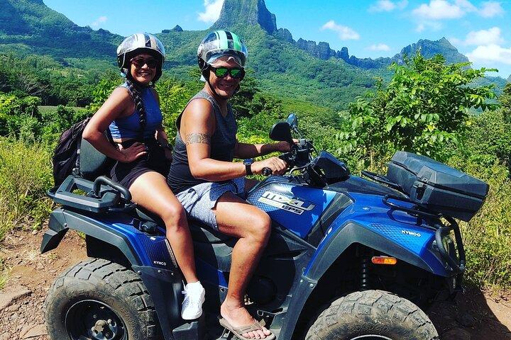 Moorea Solo or Twin 3 hours 30 ATV Tour