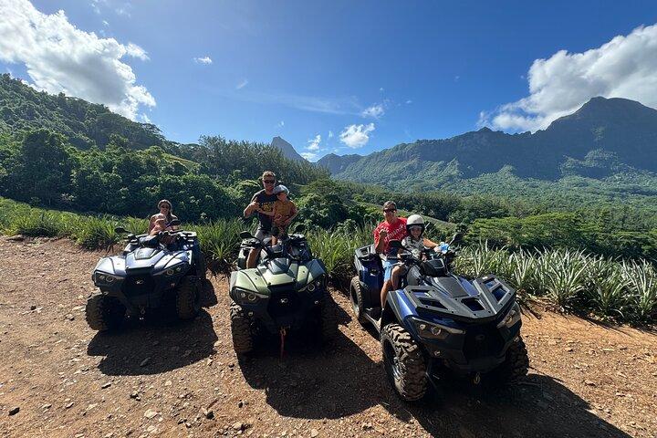 Moorea Solo or Twin 3 hours 30 ATV Tour