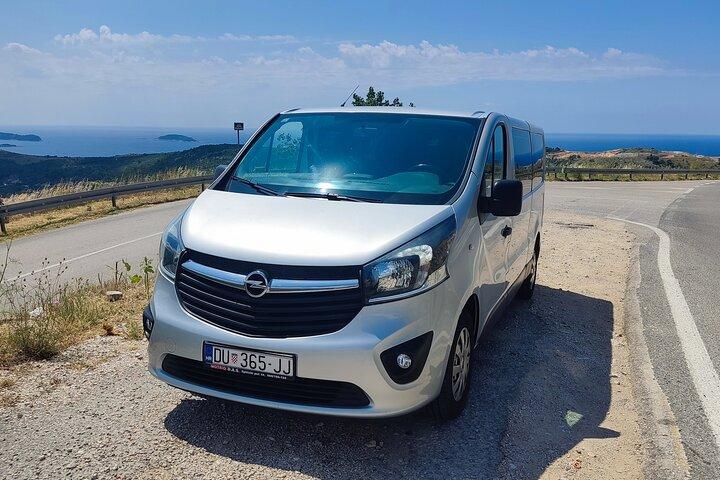 Private Transfer with Minivan from Dubrovnik to Split