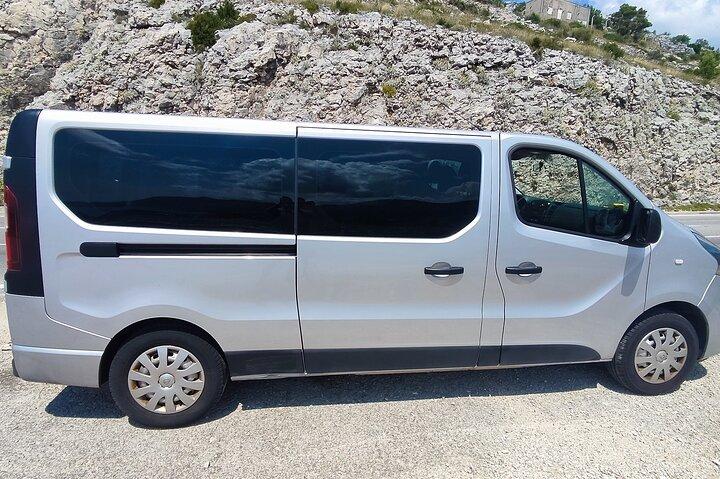 Private Transfer with Minivan from Dubrovnik to Split