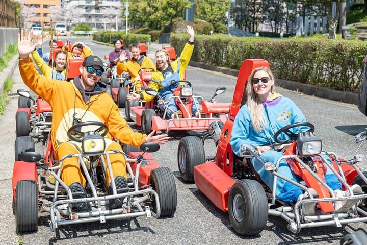 Osaka Go Karting Tour with Funny Costume