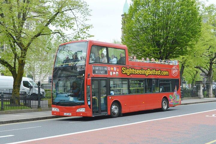 Belfast : Hop-on Hop-Off Belfast Open Top Bus Tour