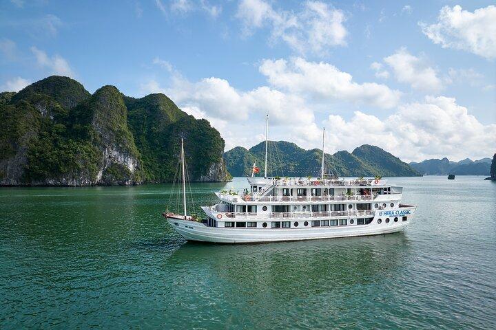 Santa Maria Cruise 3-day Explore Halong Bay and Lan Ha Bay