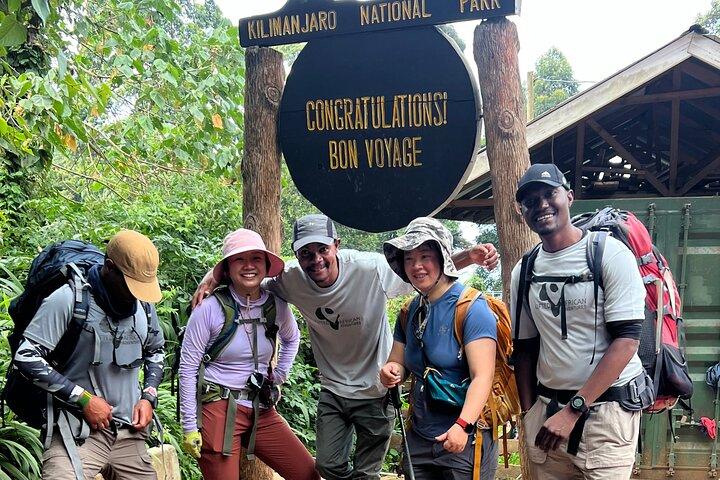 Private 6 Days machame Route climbing