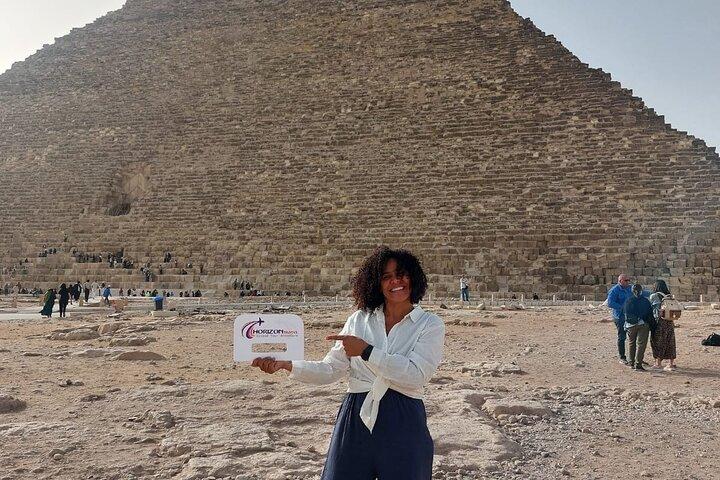 Private day tour to the Pyramids of Giza and Saqqara Pyramid