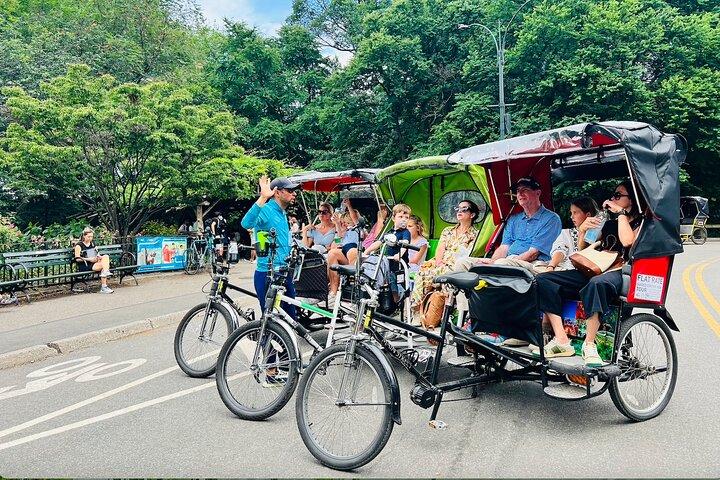 Central Park 2 - Hours Private Pedicab Guided Tour
