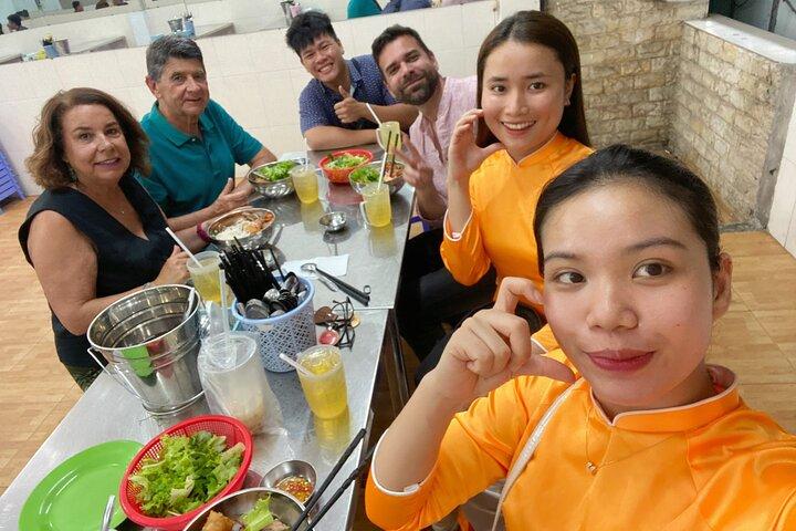 HCM City Local Street Food by scooter/ Aodai Rider Saigon tour
