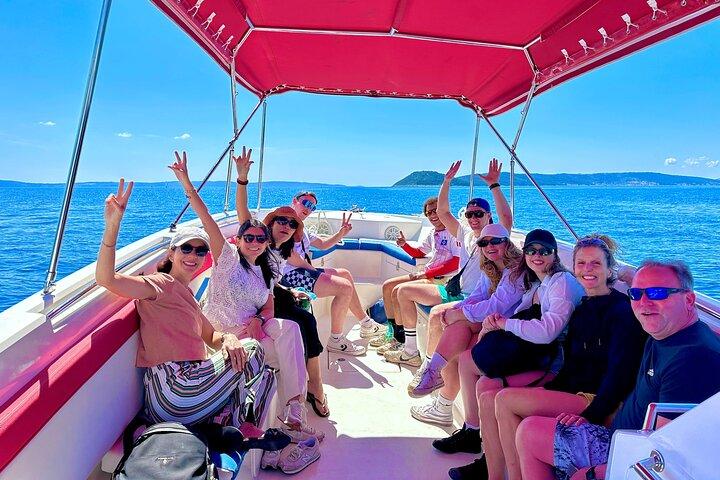Blue Lagoon Tour from Split with Bottled Water and Wine Included