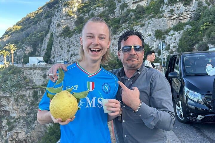 From Naples: Tour of the Amalfi Coast, Sorrento, and Pompeii