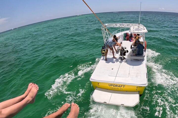 Sky High Parasailing From Marina Cafe - Destin Florida