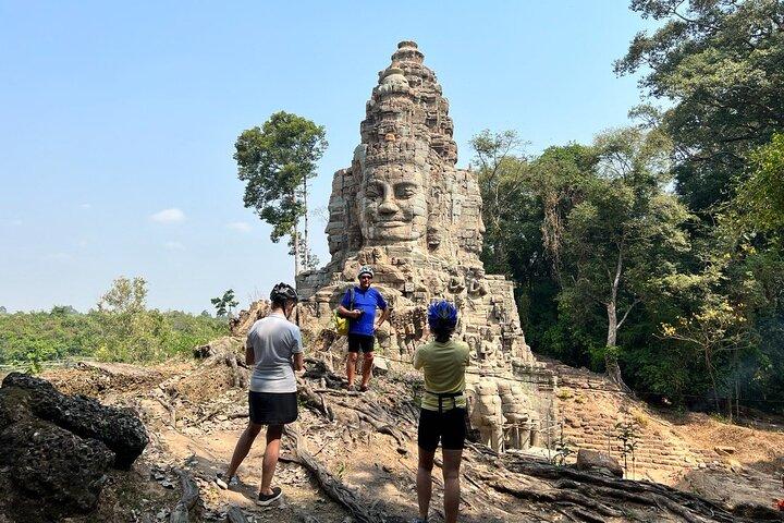 Angkor Sunrise Bike Tour with Lunch Included