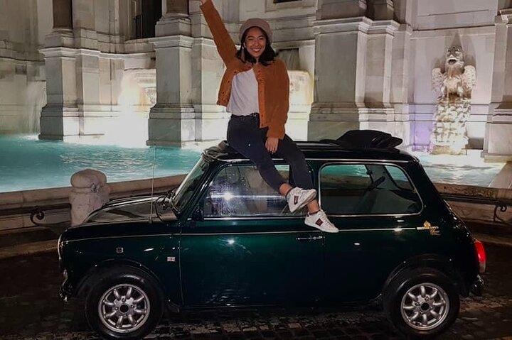 NIGHT TOUR THINK BIG, GO MINI! Rome in Mini Cooper Classic Cabrio