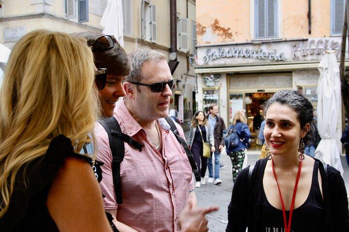 Rome Private Guided Food Wine Tour at Navona & Jewish Ghetto area