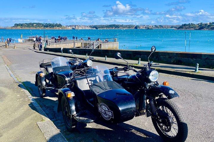 Saint Malo and Cancale by sidecar (half day)