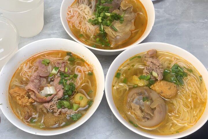 E biking Night Street Food Tour with Local Guide