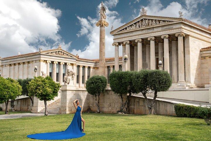 Athens: Flying Dress Photoshoot "Express Package"