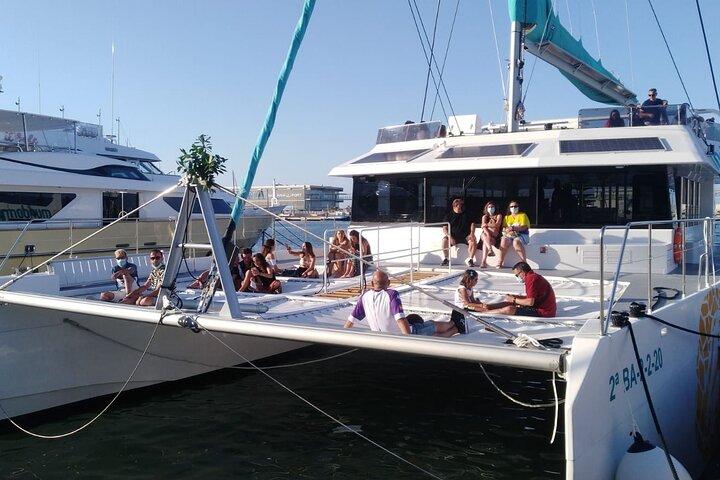 Catamaran tour with swimming stop in Malaga