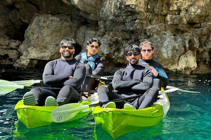 Pula: Sea Cave Kayak Tour with Snorkeling and Swimming(+WETSUIT)