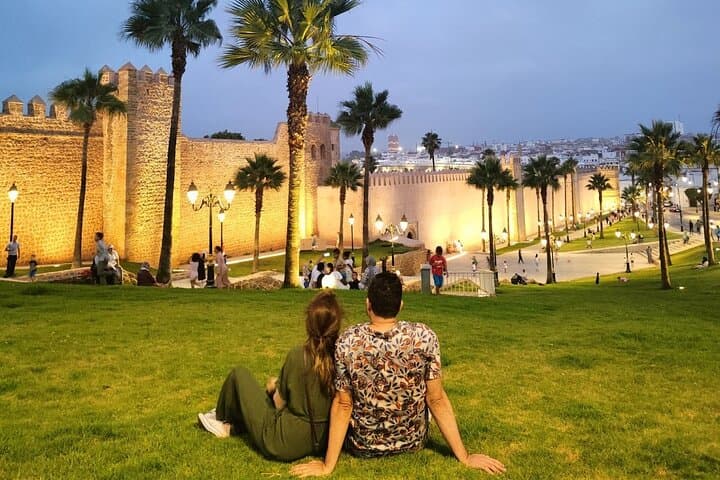 Rabat Walking Tour, City of lights by night