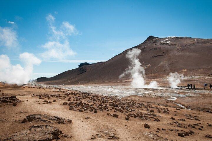 Myvatn Lake and Godafoss Waterfall for cruise ships from Akureyri