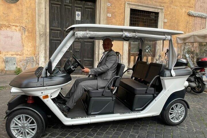 Rome Exclusive Private Golf Cart Tour