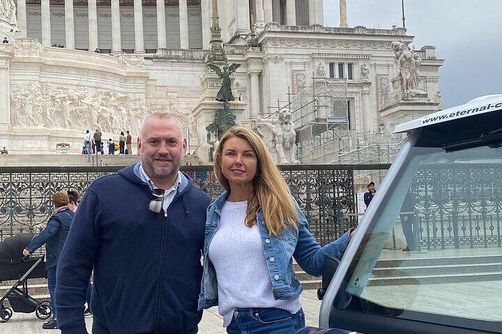 Rome Exclusive Private Golf Cart Tour