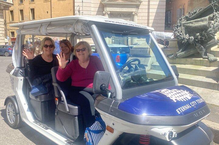 Rome Exclusive Private Golf Cart Tour