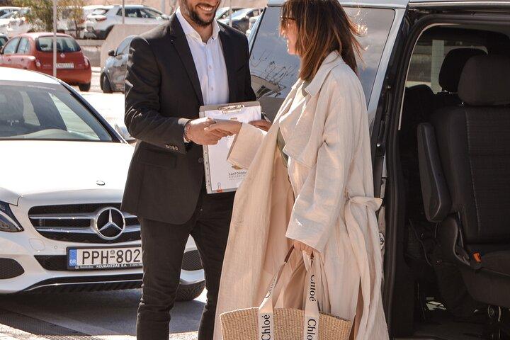 Santorini, Private Transfer with Luxury Airconditioned Vehicle