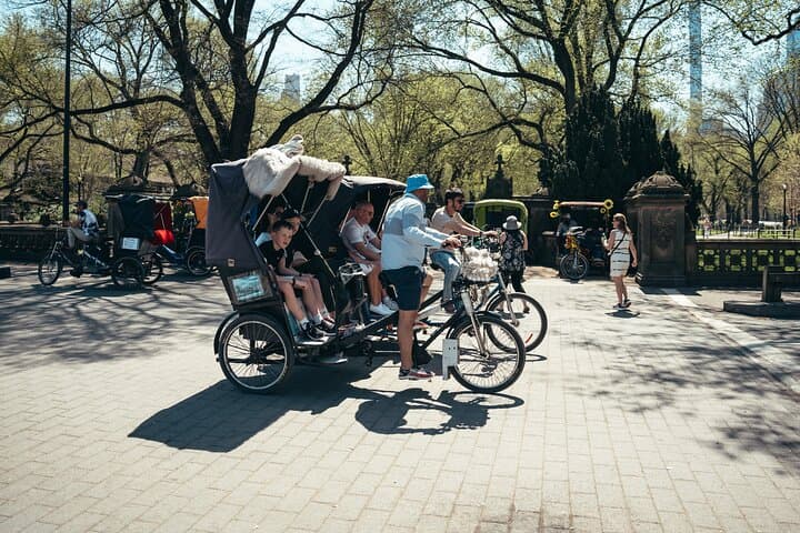Private Central Park Guided Pedicab Tour