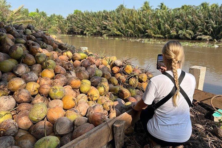 Prawn Catching and Private Authentic Ben Tre day Tour from HCM
