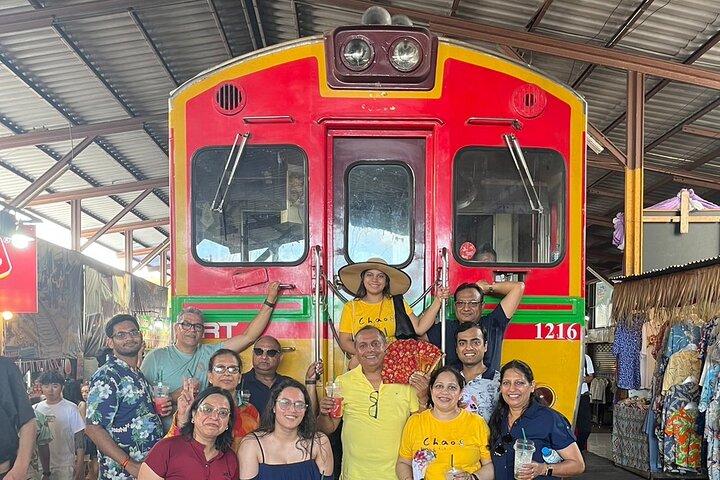 Railway Market to Floating Market & Boat Ride from Bangkok