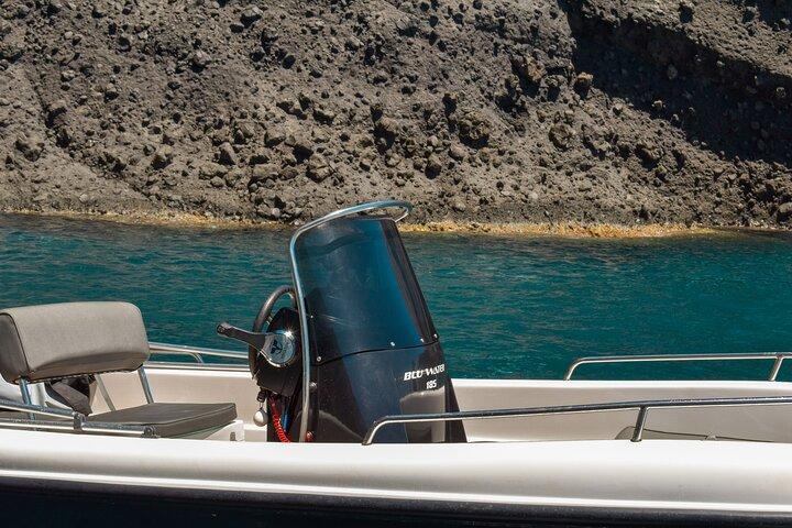 Rent a Boat in Santorini without a License