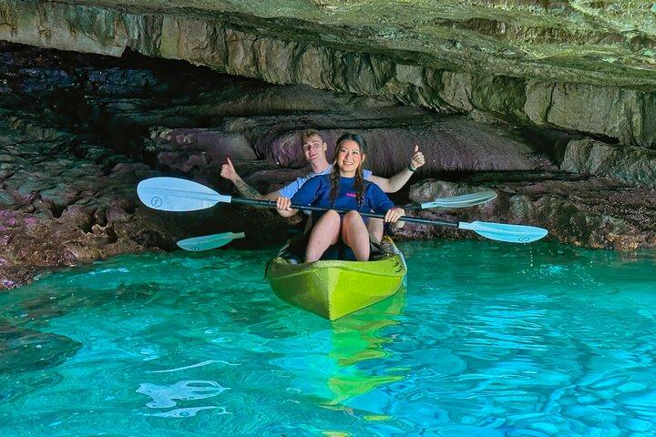 Pula: Sea Cave Kayak Tour with Snorkeling and Swimming(+WETSUIT)