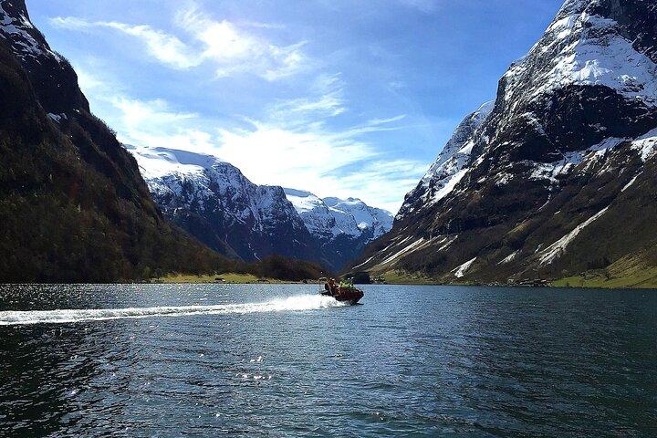 Private Day Tour to Flåm, incl RIB Sognefjord Safari Flåm Railway