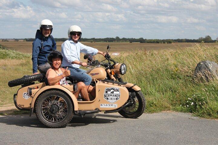 Bayeux Full Day Sidecar Tour: Omaha, Arromanches & Pointe du Hoc