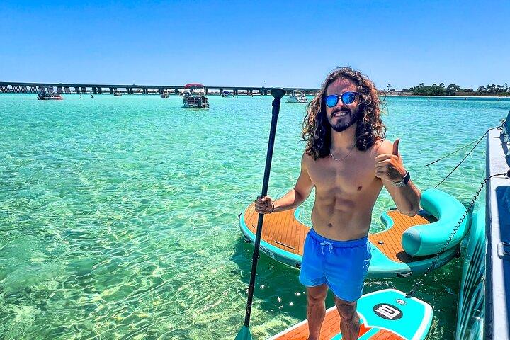 4 Hour Crab Island swim excursion in Destin!! Family friendly