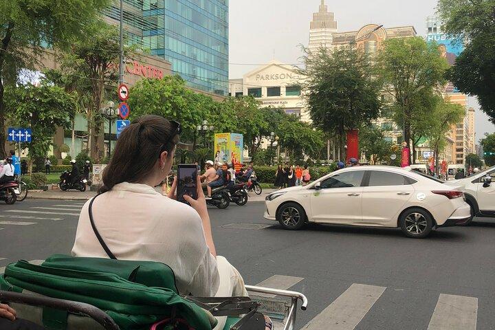 Ho Chi Minh City with Street Food Tour by Cyclo
