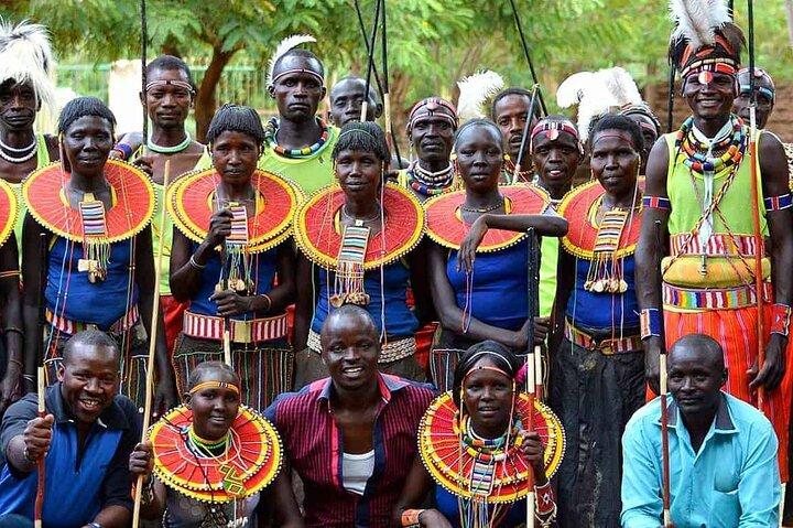Nairobi National Park, Giraffe Center &Bomas cultural dances