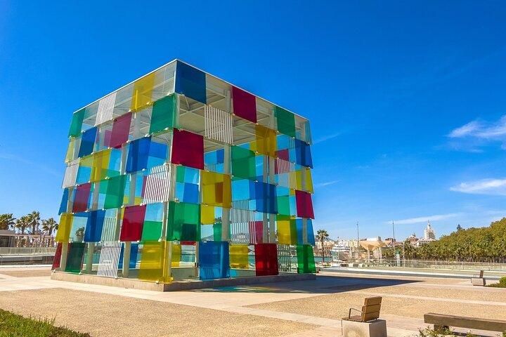 Malaga: Centre Pompidou Malaga Entry Ticket and City Audio Guide