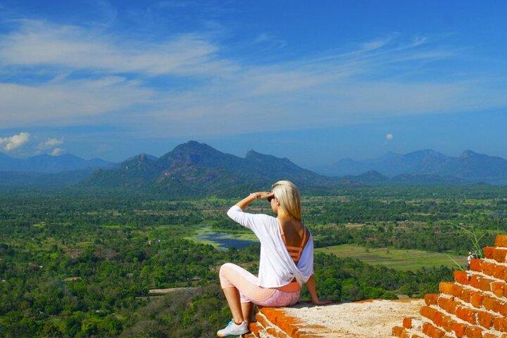 Sigiriya Rock & Cave Temple with Jeep Safari Private Day Trip