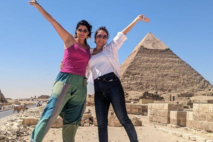 8Hour Private Tour:Giza Pyramids,Sphinx,Egyptian Museum & Lunch