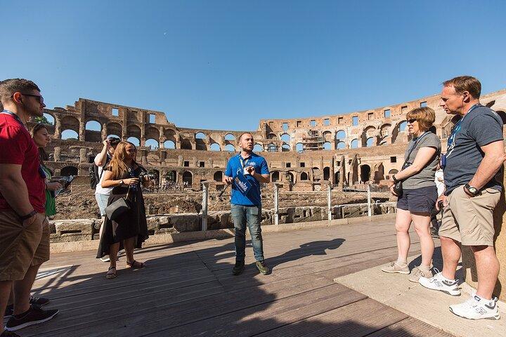 Colosseum with Arena Express Tour with Forum & Palatine Hill