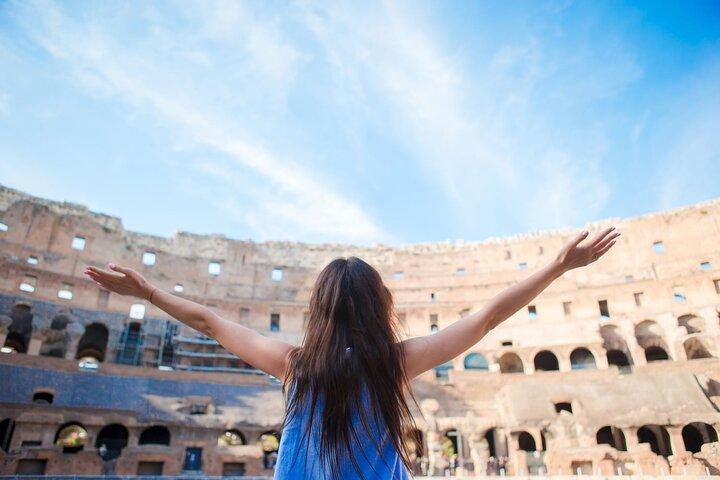 Colosseum with Arena Express Tour with Forum & Palatine Hill
